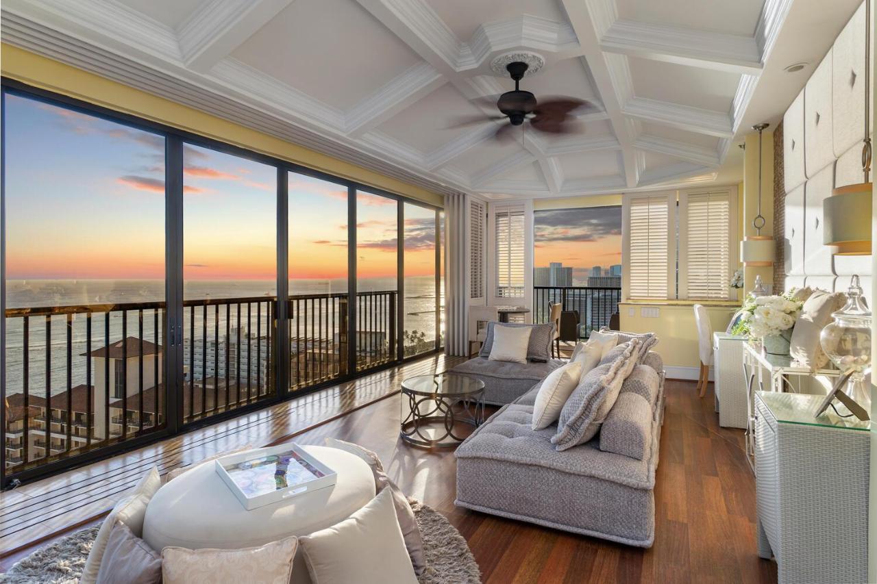 Oceanview Penthouse Suite 檀香山 外观 照片